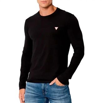 Guess Hombre, Camisetas, Negro, Talla: S