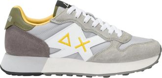 Sun 68 Jaki 2.0 Solid - Heren - Sneakers - Grijs - 42 EU - Leer - Schoenen
