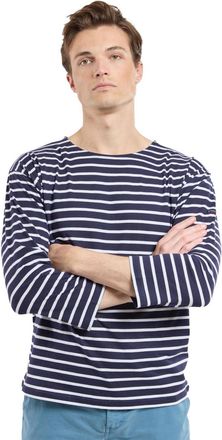 Armor Lux Armor Lux Mens Beg Meil Sailor T-Shirt, Blanc (Navire/Blanc 600), XXL