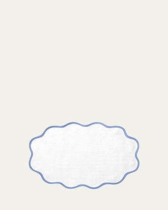Matouk Casual Couture Scallop Placemats, Set of 4