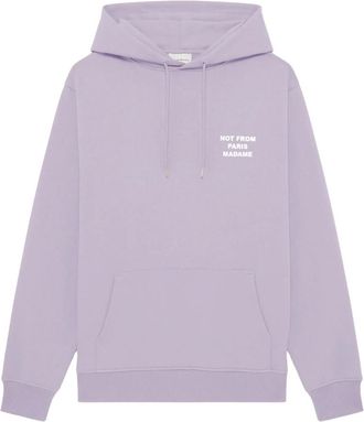 Dr&ocirc;le de Monsieur Light Purple Relaxed Hoodie