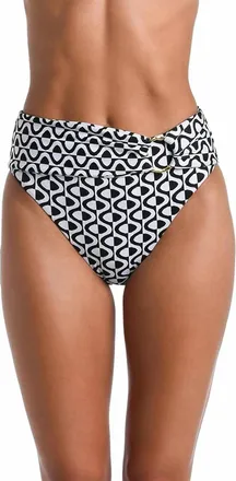 Sunshine 79 Womens Mod Revival High Waist Bottom In Geo