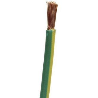 cofan Rollo Cable H07v-k 1x6mm2 Amarillo/verde (100m)