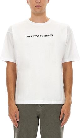 Aspesi T-Shirt With My Favorite Things Print-Uomo