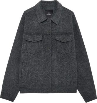 Anine Bing Mujer, Chaquetas, Gris, Talla: S