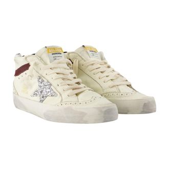 Golden Goose Mid Star Sneaker - White