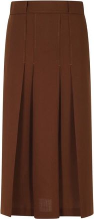 Semicouture Rokken, Dames, Bruin, XS, Janette Rok