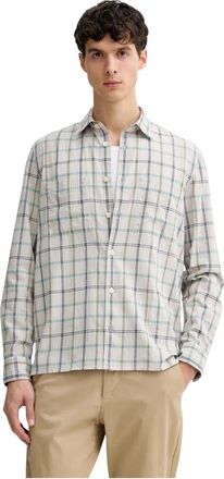 Marc O'Polo Shirts > Shirts - Heren - Casual Overhemden - Veelkleurig - S - Katoen - Overhemden