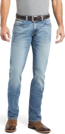 Ariat Mens M4 Shasta Relaxed Jeans In Light_Blue