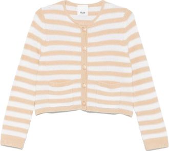 Allude Cardigan a righe - Toni neutri