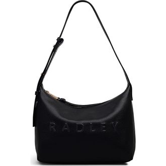 Radley London Ridgeway Gardens Medium Ziptop Satchel Bag in Black at Nordstrom Rack