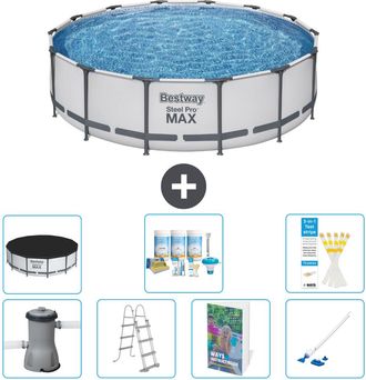 Bestway Piscina Bestway Steel Pro Max Redonda - 427x122 Cm - 8-piezas S658