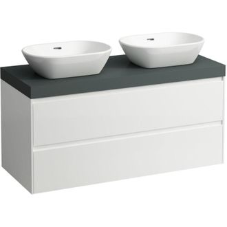 Laufen Laufen Lani Encimera De Lavabo Gris Tr&aacute;fico Incl. Mueble Bajo