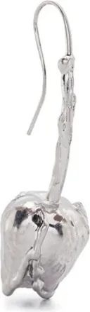 Marni Accessoires, Dames, Grijs, ONE Size, Tulip Oorstekkers