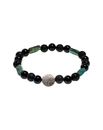 Jean Claude Dell Arte Gemstone Stretch Bracelet