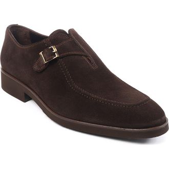 Vella Pais Amarillo Monk Shoe in Dark Brown at Nordstrom Rack, Size 10.5