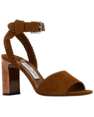 Jimmy Choo London Rori 85 Suede Sandal