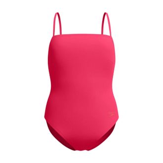 Speedo Dameszwempak met dunne bandjes (Roze)
