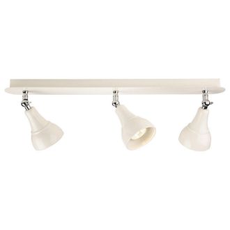Netlighting Country 3 Light Spotlight Bar Cream GU10