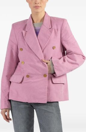 Alix of Bohemia double-breasted blazer - Roze