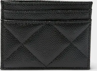 Simons Womens Quilted diamond card holder