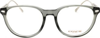 Coach 0HC6265U Round Acetate Eyeglasses - Gray
