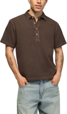 Lucky Brand Short Sleeve Popover Shirt in Shopping Bag at Nordstrom, Size Xx-Large