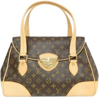 Louis Vuitton Pre-owned Handbags, female, Brown, Size: ONE SIZE Pre-owned Vintage Shoulder Bag