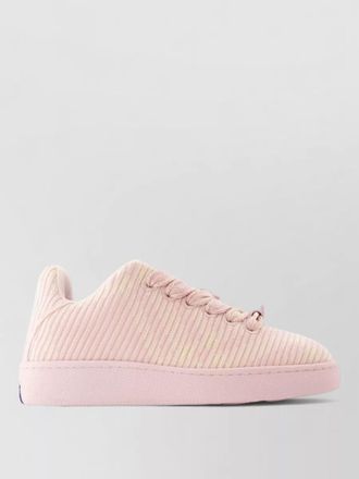 Burberry lf box knit sneakers synthetic cameo