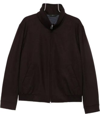 Brioni Bomber Jacket - Jackets - Hombre - P&uacute;rpura - XL