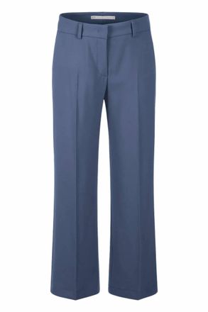 Raffaello Rossi Womens Olessa Straight Leg Trousers In Jeans Blue