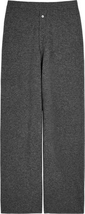 Guest In Residence Everywear Cashmere Trousers - Charcoal - S (UK8-10 / S)