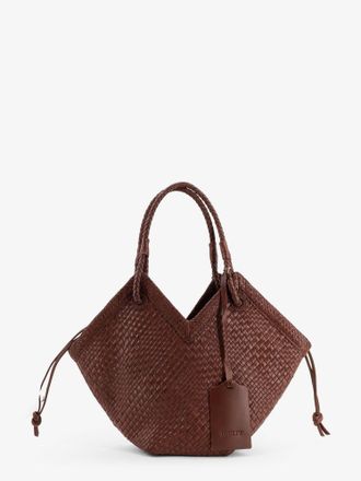 Ibeliv Borsa a spalla Trinity Medium in pelle vegetale con motivo intrecciato - IBELIV - gender_Woman