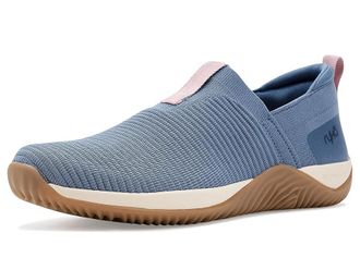 Ryk&auml; Echo Knit Slip On Sneaker Womens Shoes Flintstone Blue : 7.5 B - Medium, Synthetic
