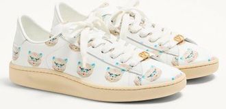 Valentino Garavani Sneaker Royco In Vitello Nappato Le Chat De La Maison Donna BIANCO 35.5