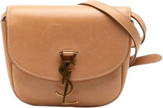 Saint Laurent Pre-owned Cross Body Bags, female, Brown, Size: ONE SIZE Pre-owned The Kaia Crossbody Bag
