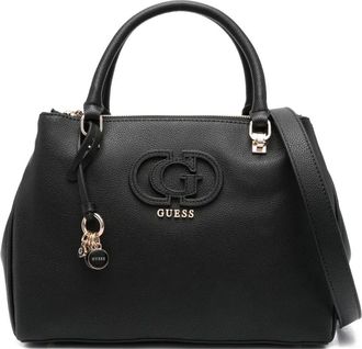 Guess Co Borsa a mano con logo - Nero