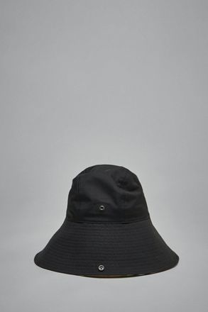 Burberry Check Brim Gabardine Hat