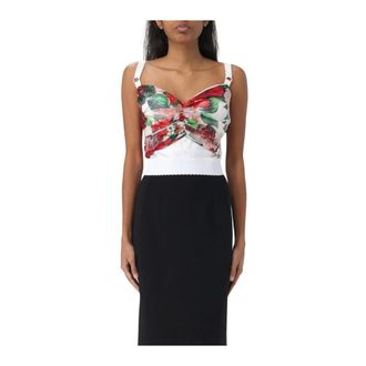 Dolce & Gabbana Dames, Tops, Veelkleurig, Maat: XS Zijde