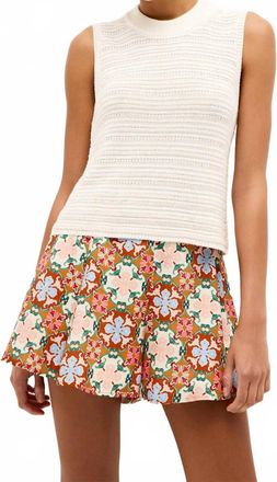 Marie Oliver Nev Sleeveless Top In White
