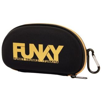 Funky Trunks Accessories Case Closed Goggle Case Brillentasche - | schwarz