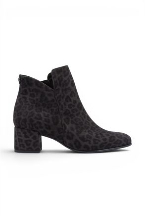 Tamaris Womens Grey Faux Heeled Ankle Boots - 25354-43