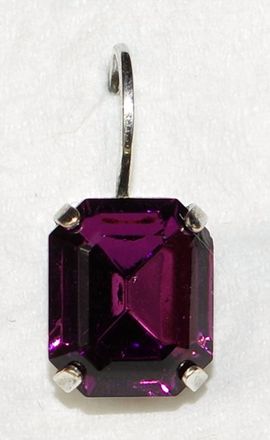 Mariana Womens Drop Earrings In Purple