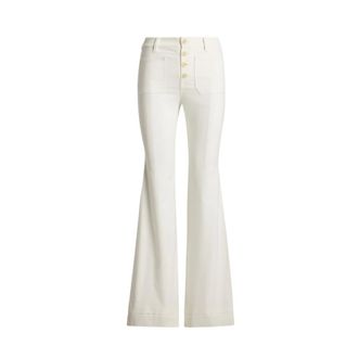 Ralph Lauren Mujer, Pantalones, Blanco, Talla: S