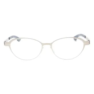 Ic! Berlin ACOUSTICM1392020 Metal Frame Eyeglasses - Silver