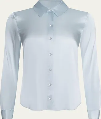 L'agence Tyler Long-Sleeve Blouse
