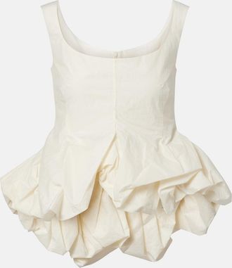 Magda Butrym Gathered peplum top