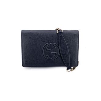 Gucci Gucci Leren Crossbody Tas Soho