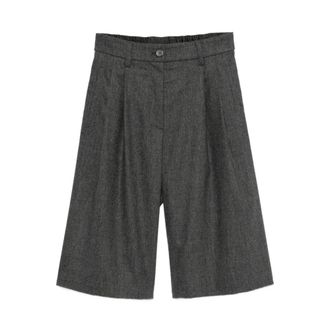 Emporio Armani Long Shorts - Dames - Korte Broeken - Grijs - M - Korte Broeken