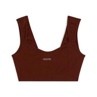 Freddy Top sportivo seamless con scollo a cuore e supporto leggero